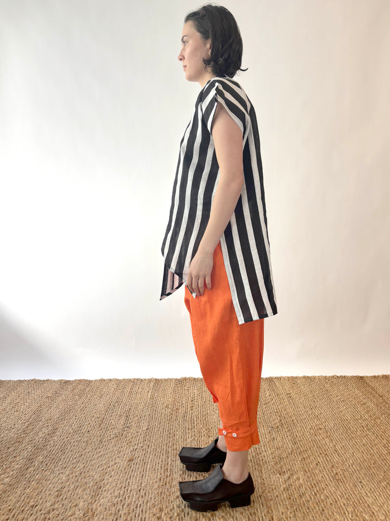 JoJo Black & White Stripe Shirt