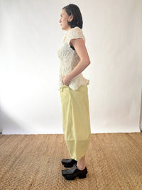 Nova Citron Gingham Check
