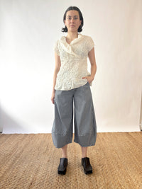 Nova Denim Blue Gingham Check