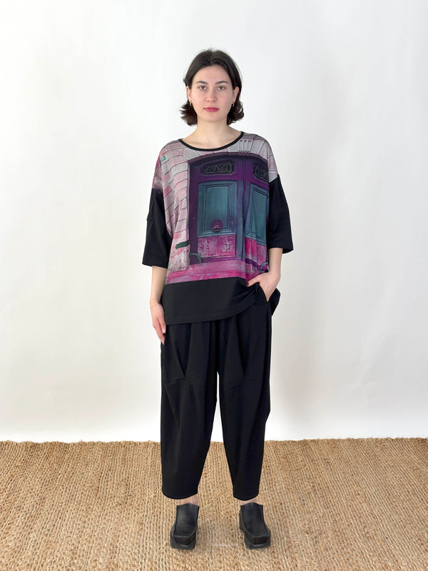 Maja Beaumarchais Patch Top