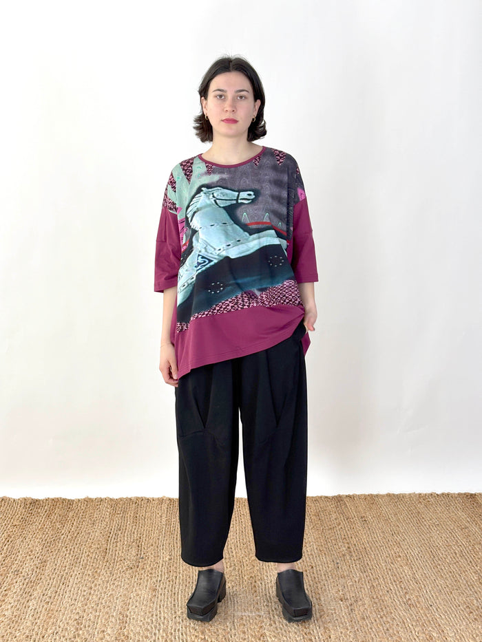 Maja Pony Up Patch Top