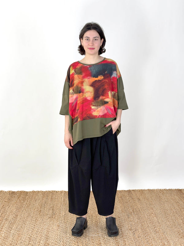 Maja Brushstrokes Panel Top