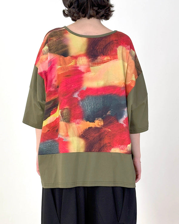 Maja Brushstrokes Panel Top