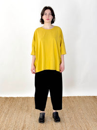 Maja Mustard Patch Top