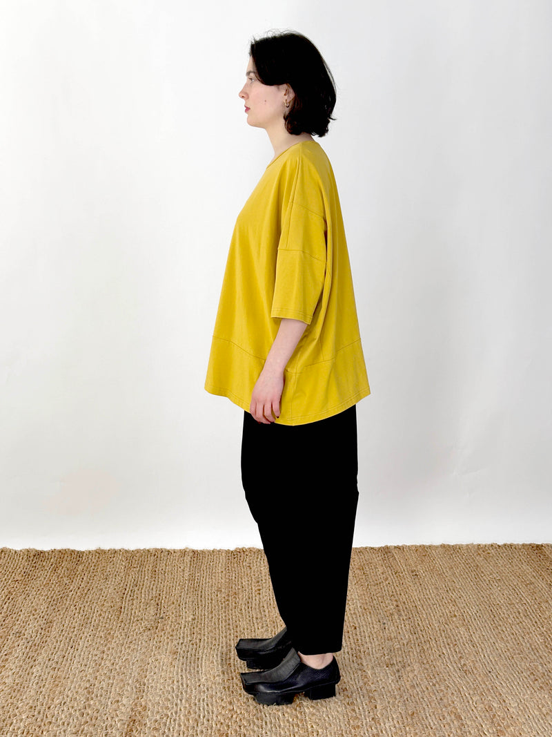 Maja Mustard Patch Top