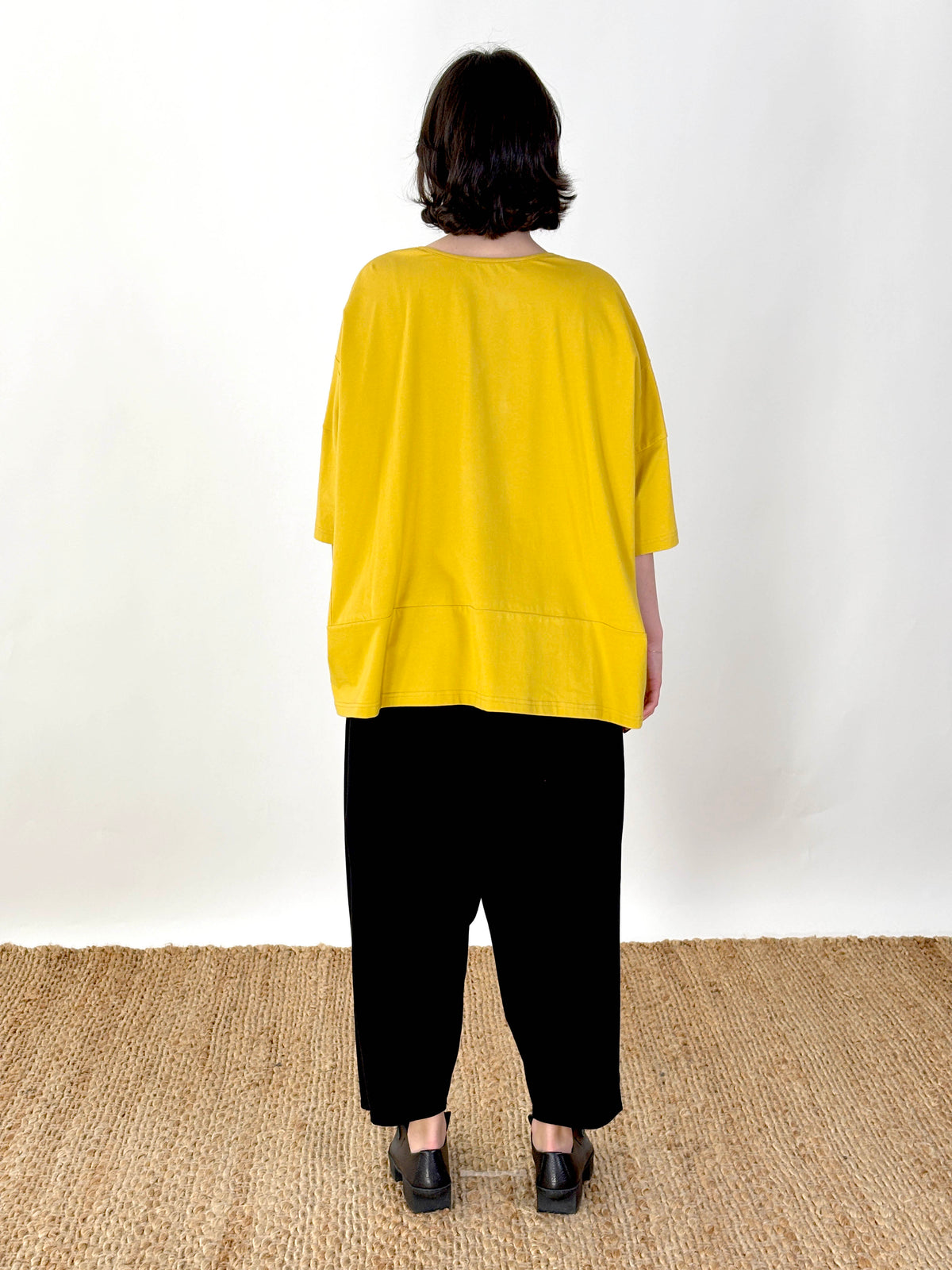 Maja Mustard Patch Top