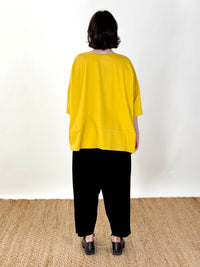 Maja Mustard Patch Top