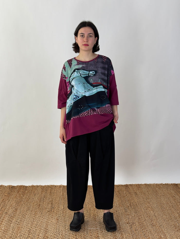 Maja Pony Up Patch Top