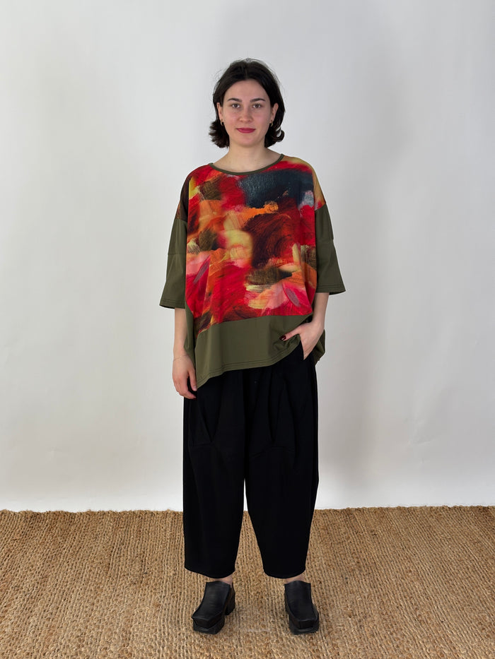 Maja Brushstrokes Panel Top