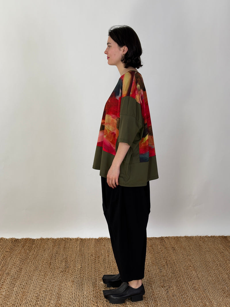 Maja Brushstrokes Panel Top