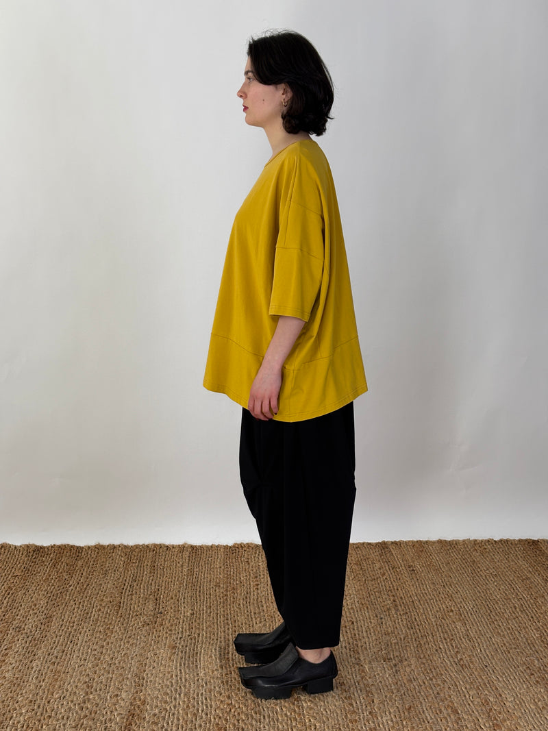 Maja Mustard Patch Top