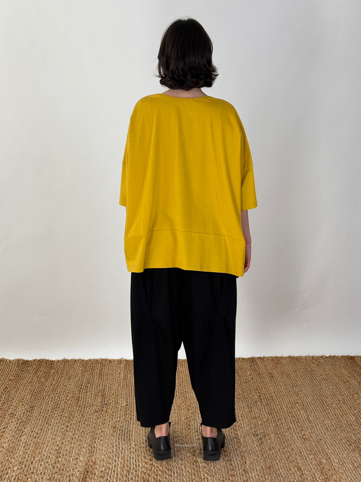 Maja Mustard Patch Top