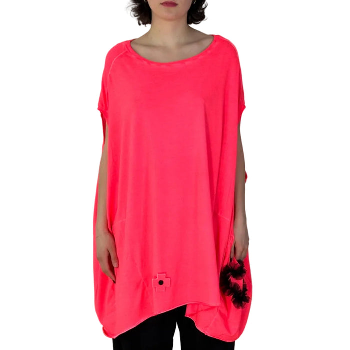 Balloon Shirt- Coral