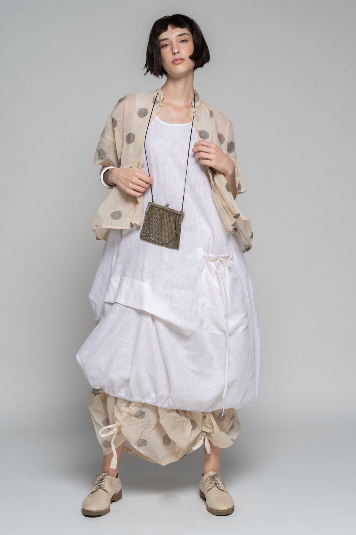 Dotto Gather Jacket Natural