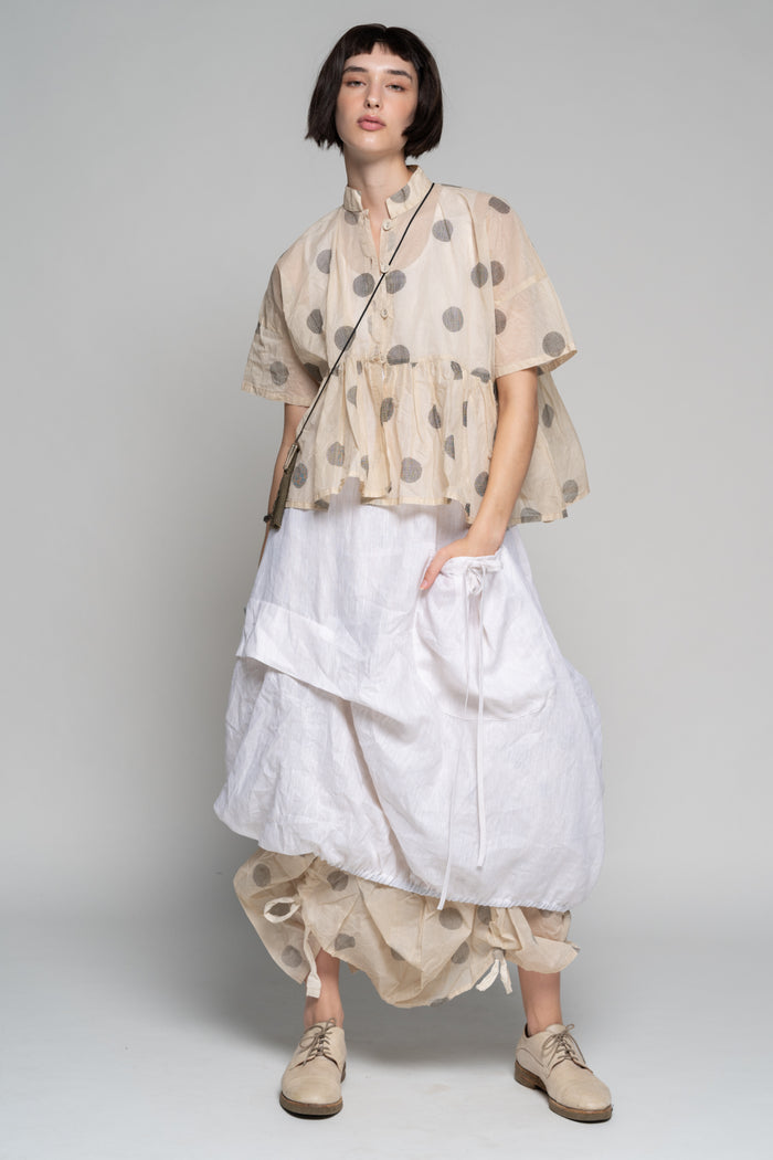 Dotto Gather Jacket Natural