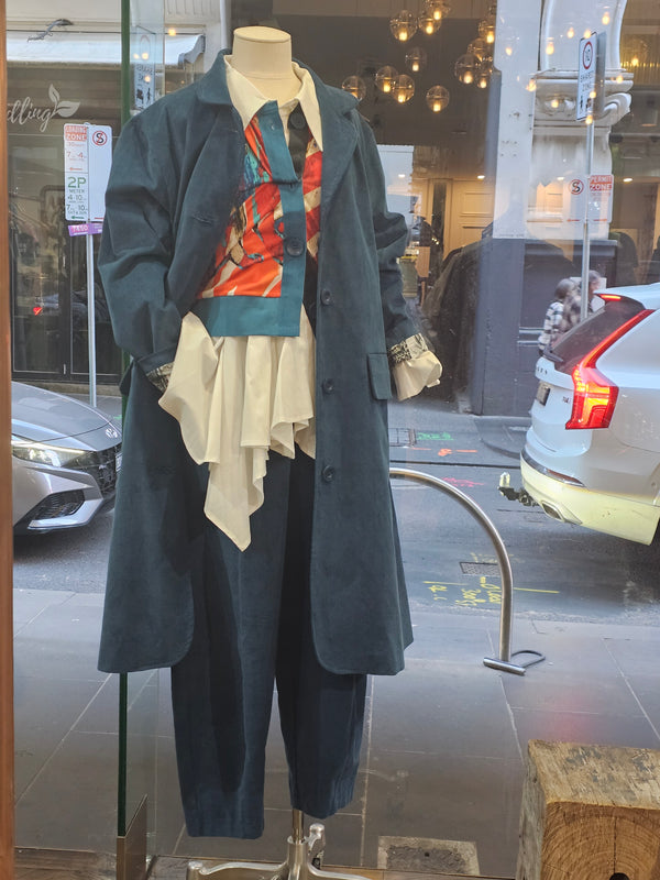 Edie Petrol Coat