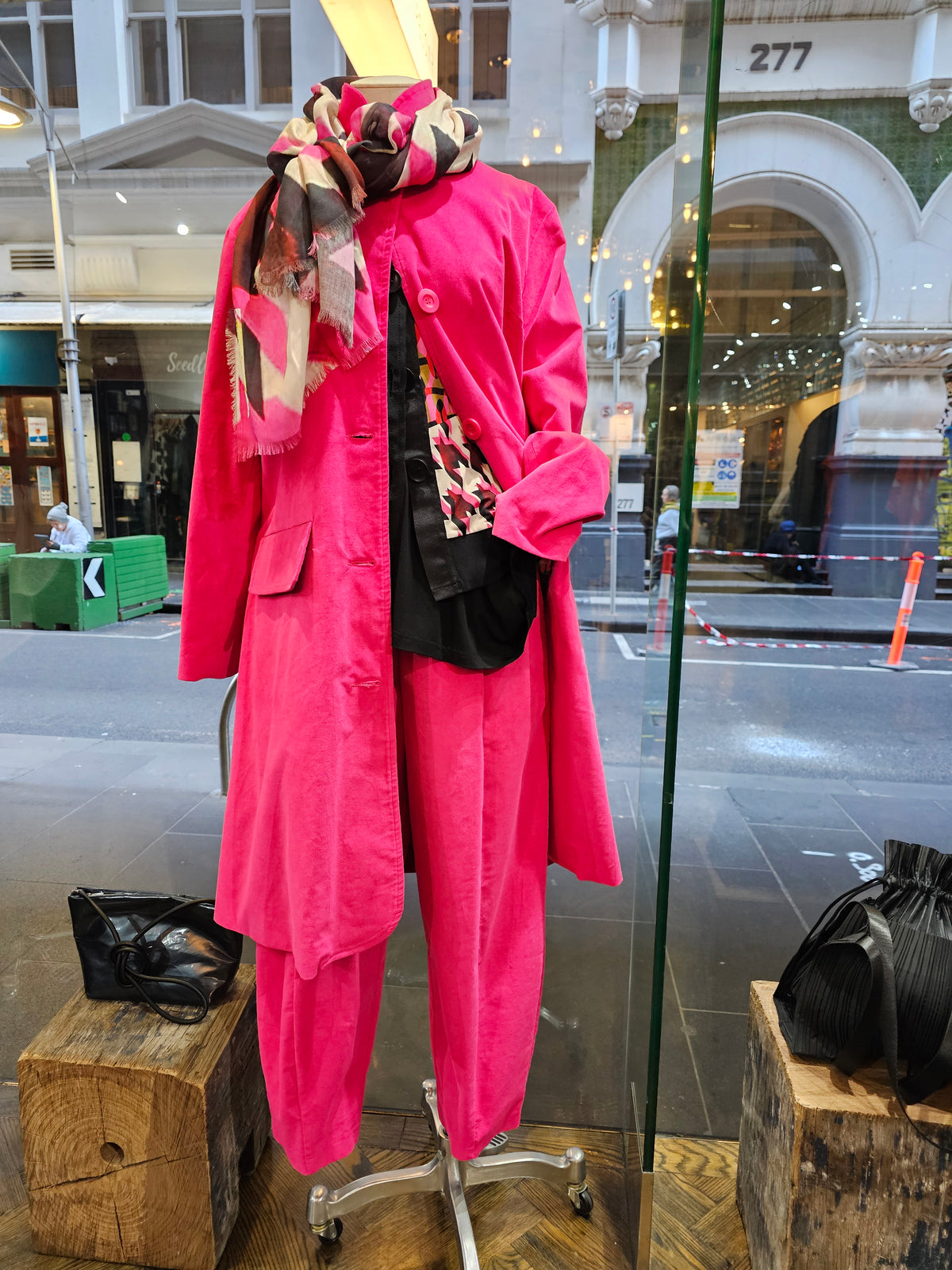 Edie Pink Coat