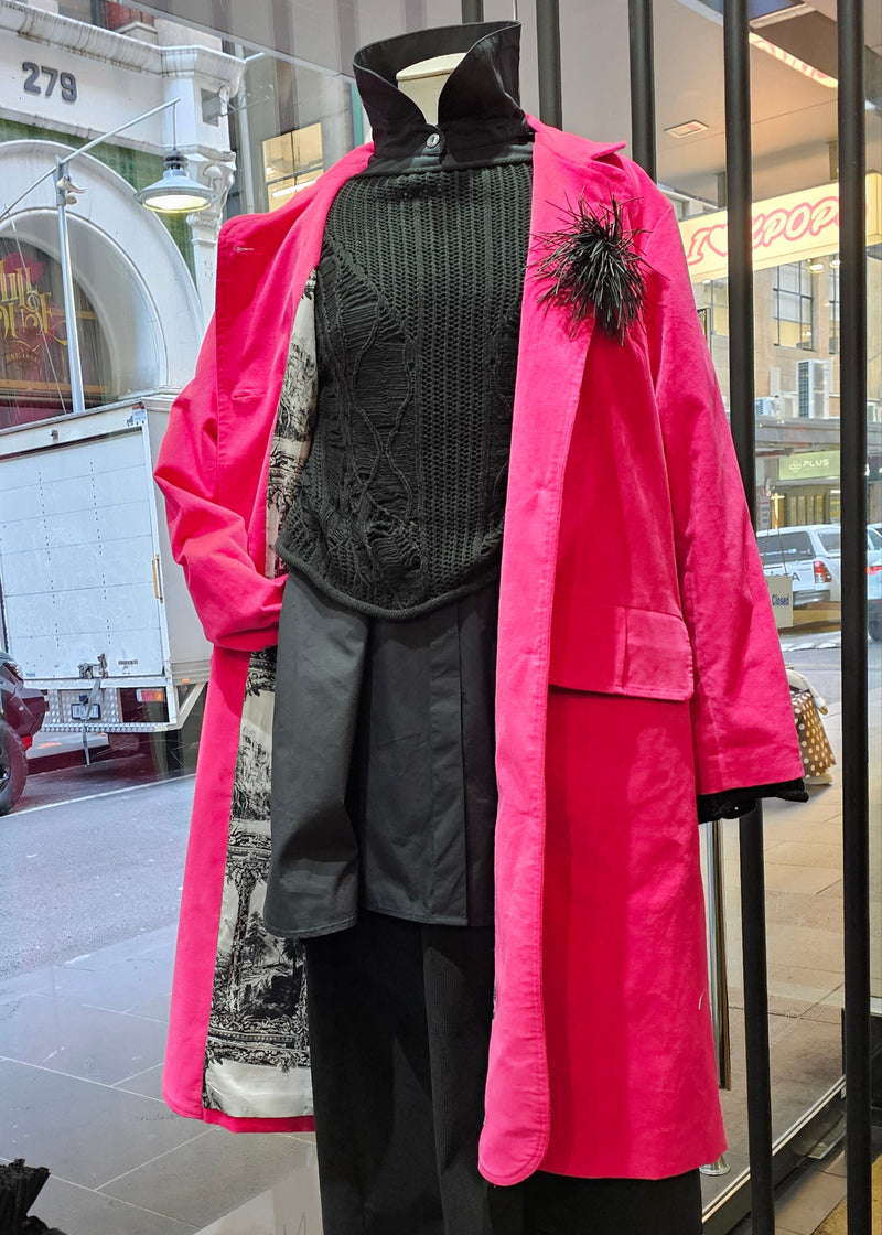 Edie Pink Coat