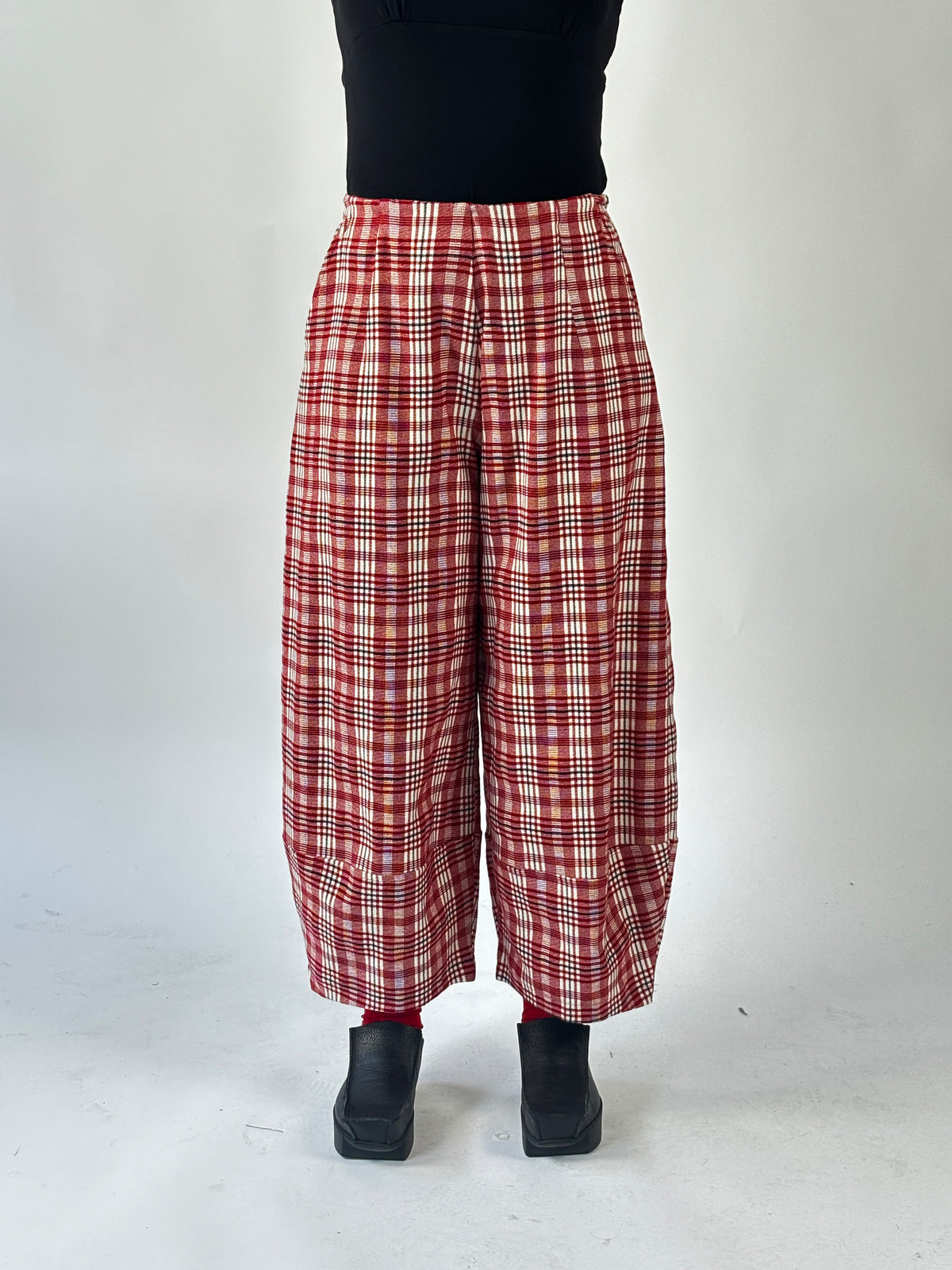 Supernova Red Check Pant