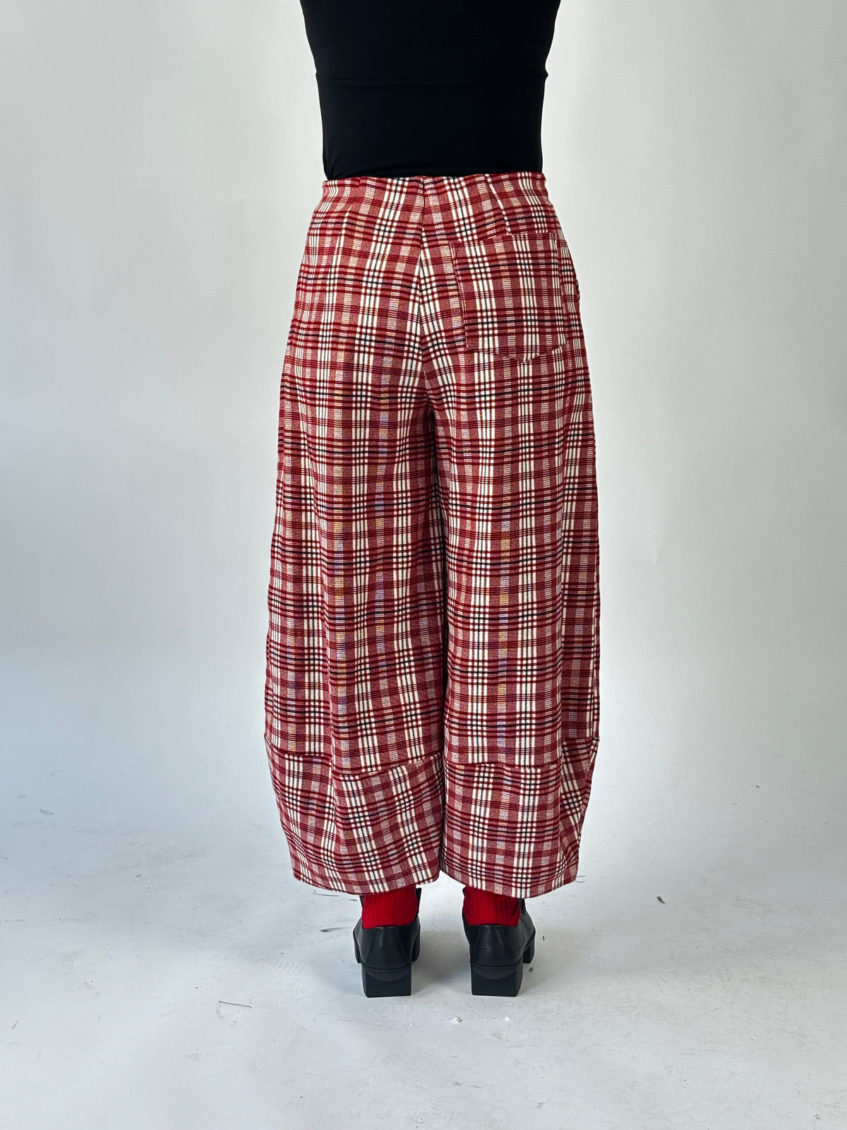 Supernova Red Check Pant