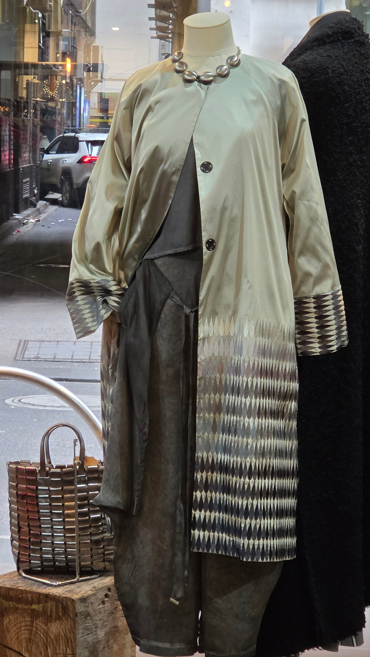 Maeve Silver Coat
