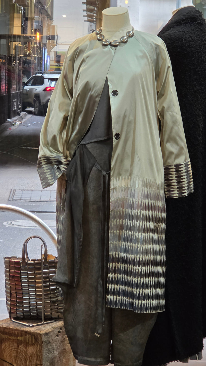 Maeve Silver Coat