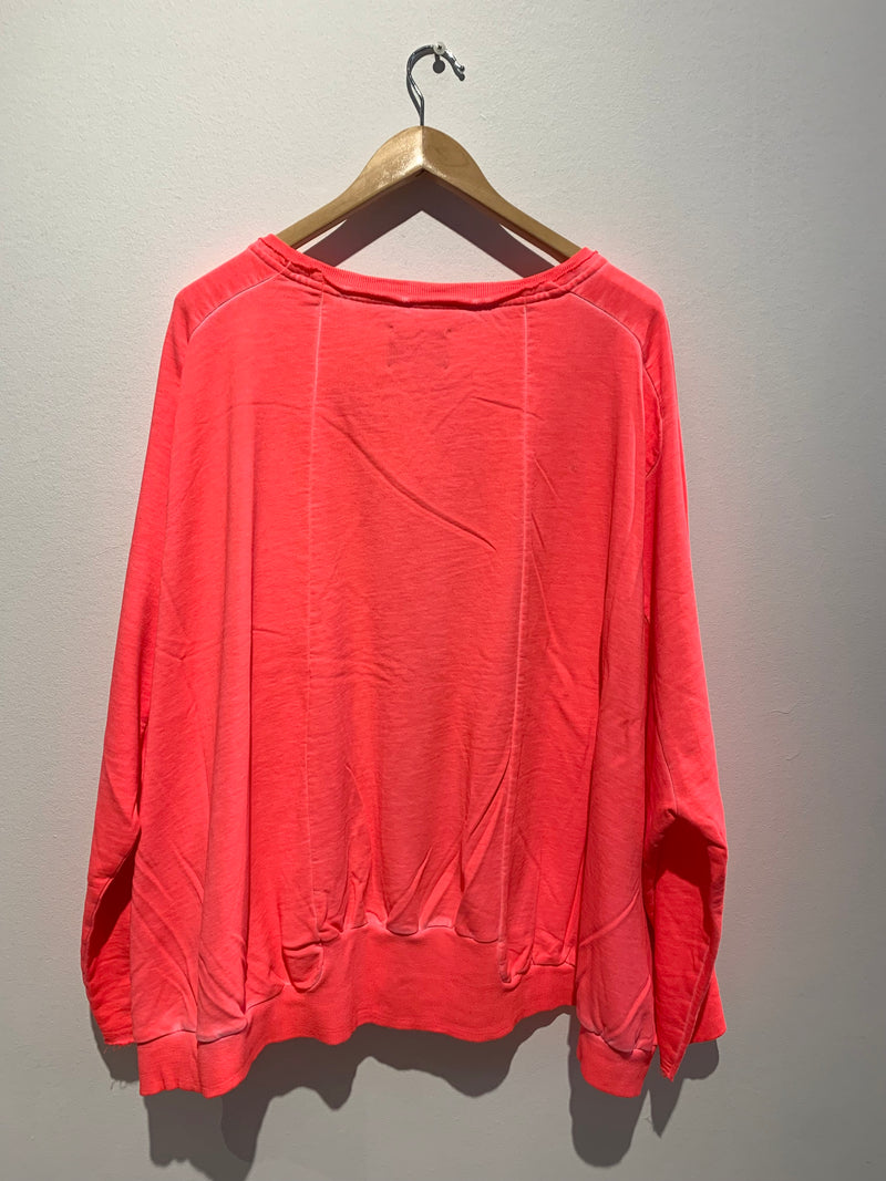 Wide Long Jacket- Coral
