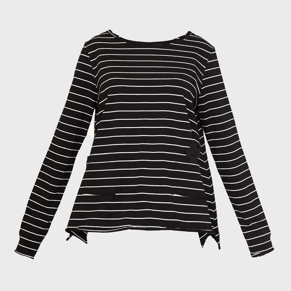 Backside Jardigan Pinstripe