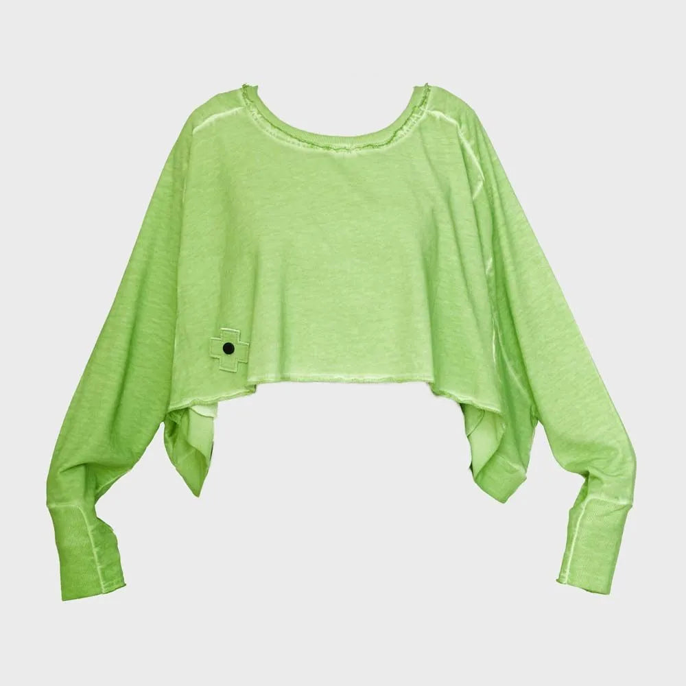 New Wide Short Sweat Pistachio