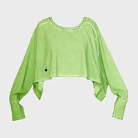 New Wide Short Sweat Pistachio