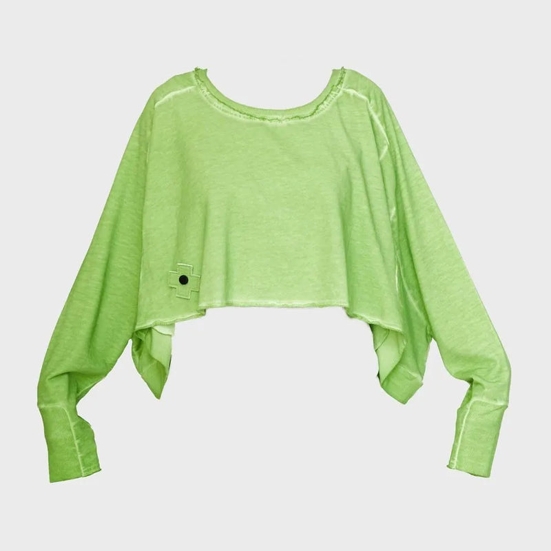 New Wide Short Sweat Pistachio