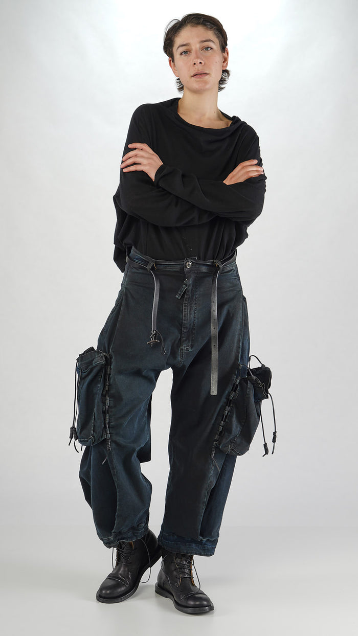Pocket Pant in Dark Lagoon