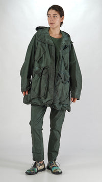 Field Coat in Pine Cloud