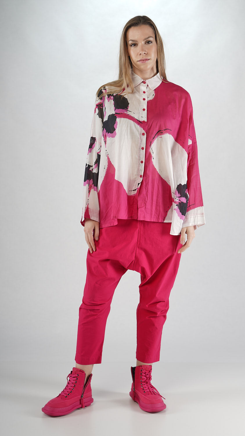 360 0401 Box Shirt in Lotus Garden