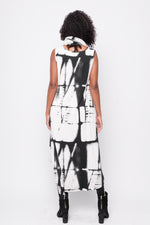 Millie Dress in B&W Print - 231.09.13
