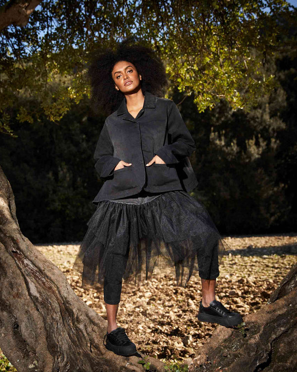 Denim Tutu Black