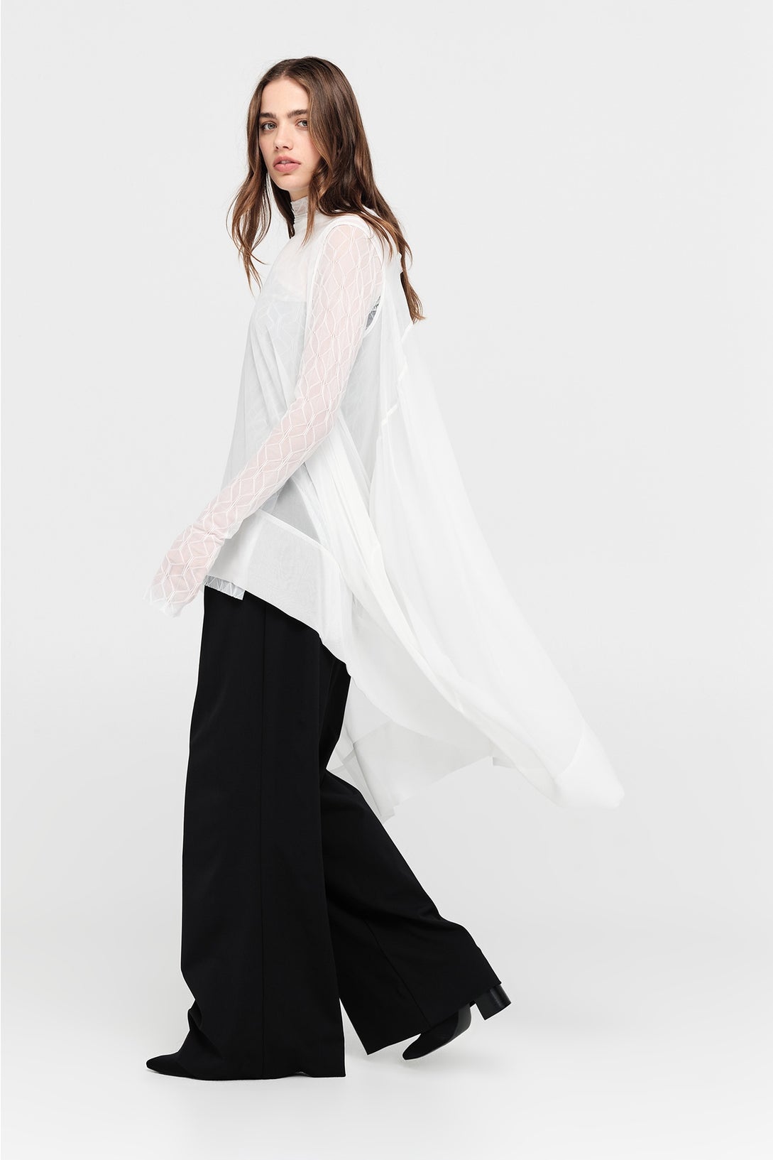 Banded Oblique - Ivory