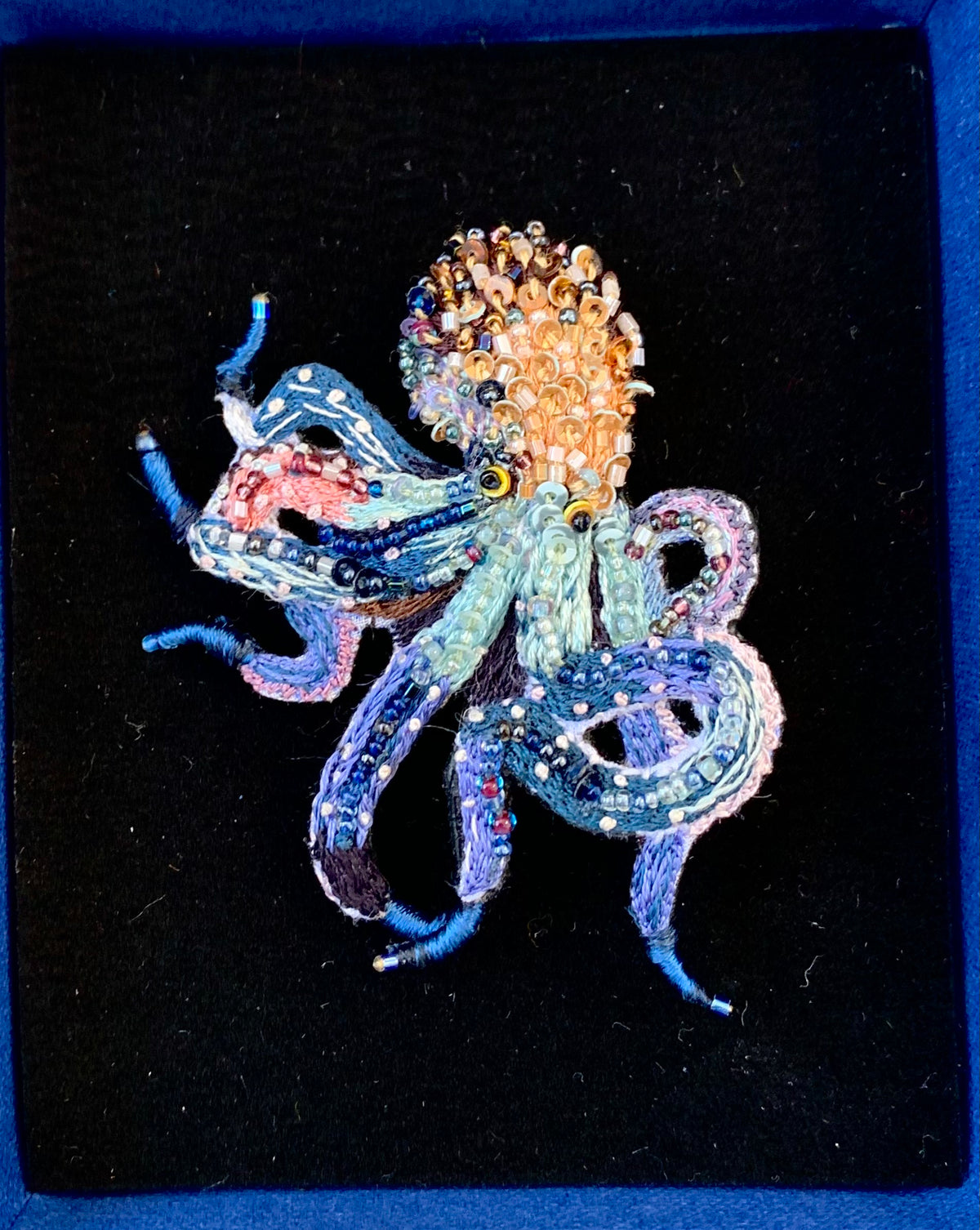 Day Octopus Brooch