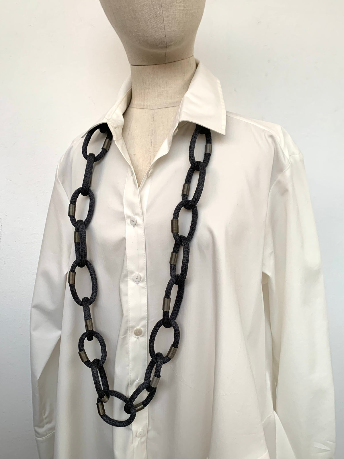 Bond Link Blue Necklace