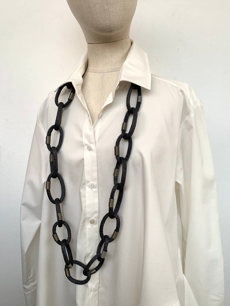 Bond Link Blue Necklace