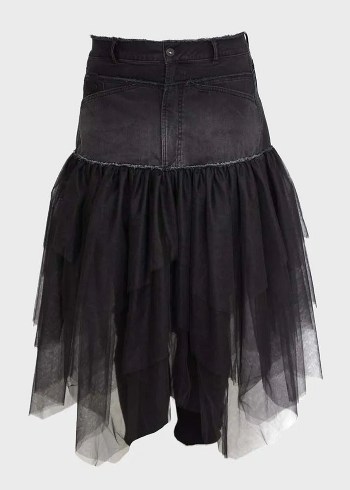 Denim Tutu Black