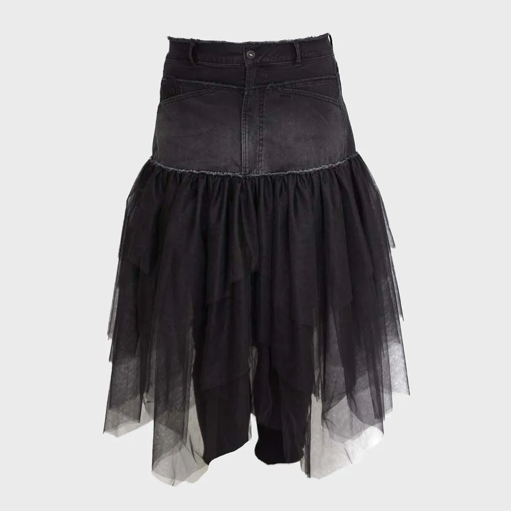 Denim Tutu Black