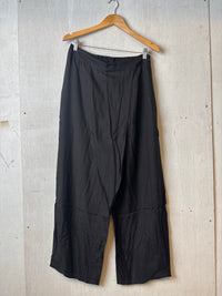 Suna Wrap Pants Black