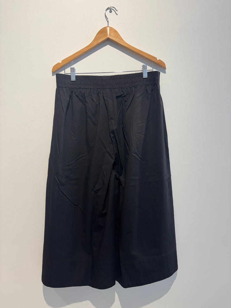 Wide Paper Pant-Black