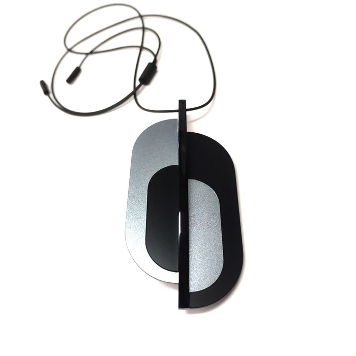 Precious Line - Theo PR pendant - Antic Silver