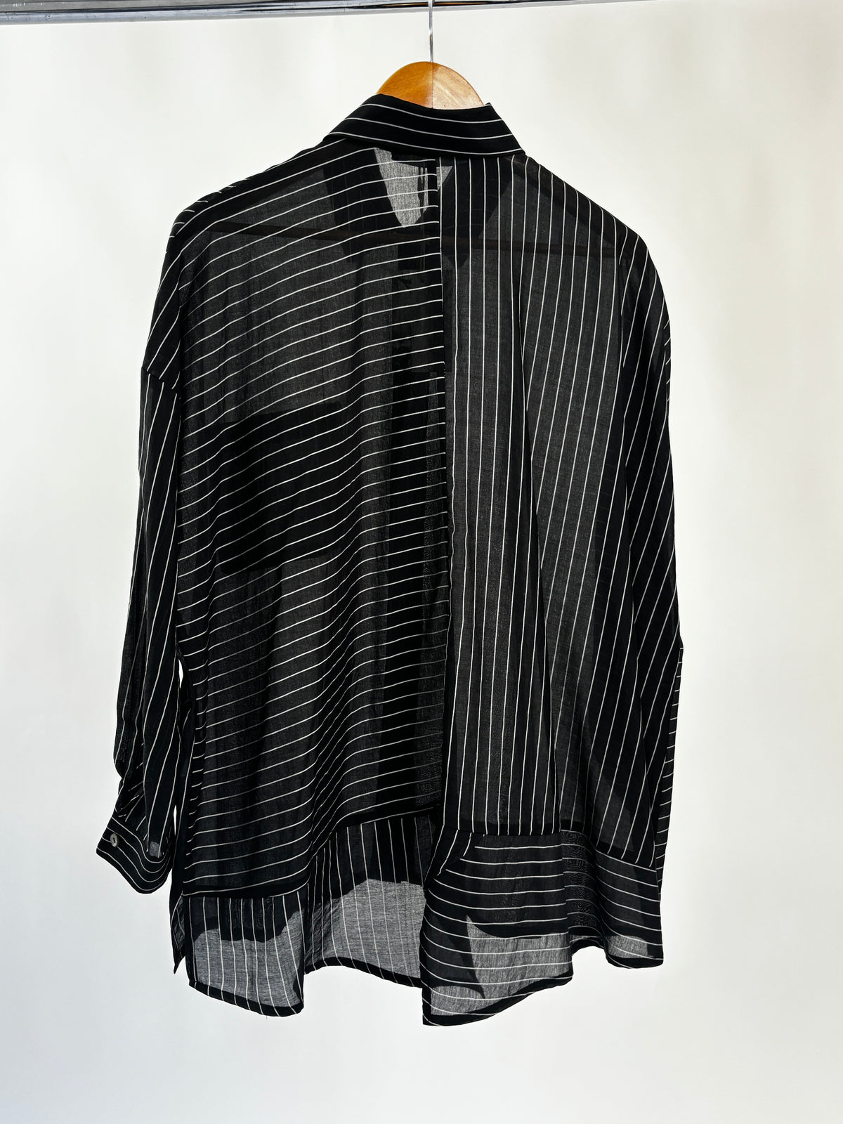 Eve Charcoal Stripe Shirt