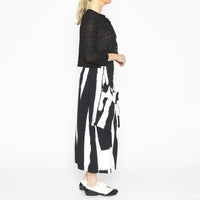 Black Stripe Cardigan