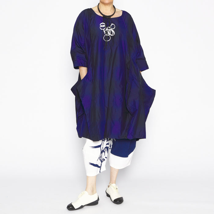 Memory Black Navy Dress