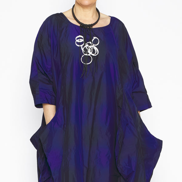 Memory Black Navy Dress