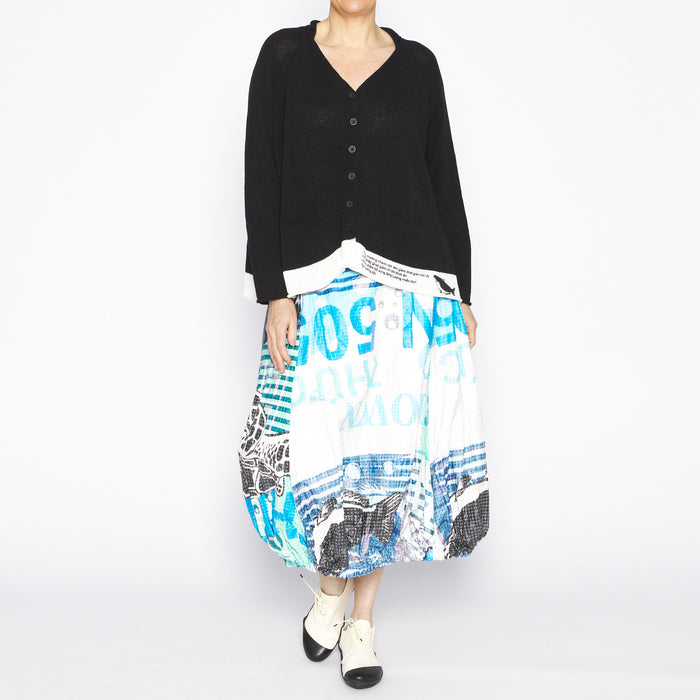 Colorful Print Skirt